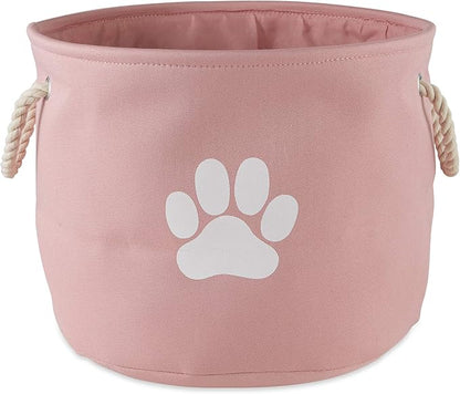 Bone Dry Pet Storage Collection Collapsible Bin, Medium Round by BoneDry