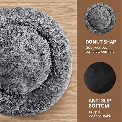 JOLLYVOGUE Calming Small Dog & Cat Bed - Image 3