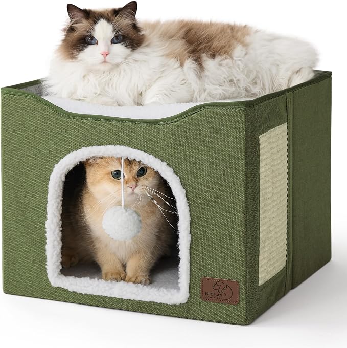 Bedsure Cat Beds for Indoor Cats by BEDSURE