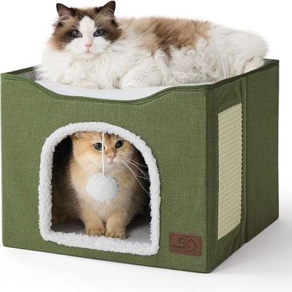 Bedsure Cat Beds for Indoor Cats by BEDSURE