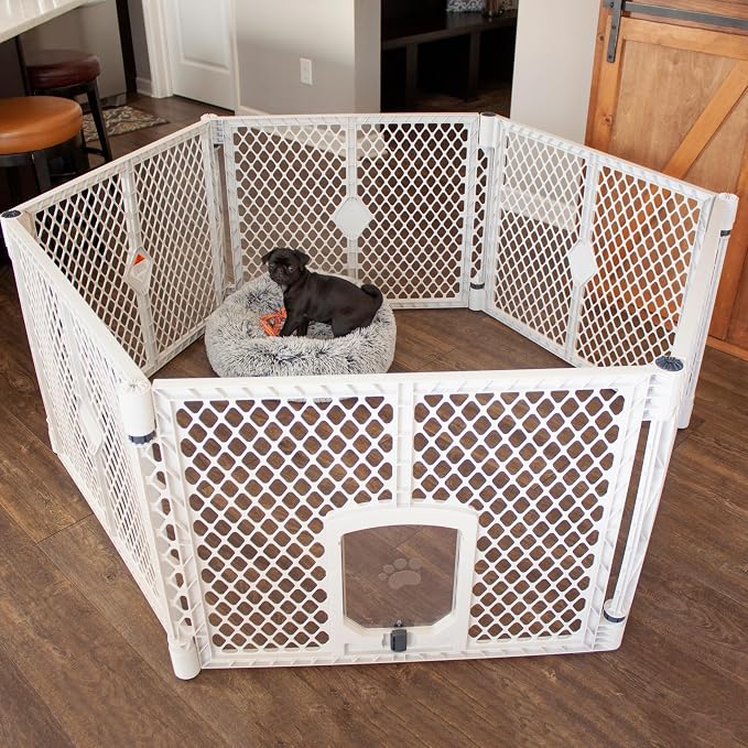 MyPet Petyard Passage: 5.5 Ft. Wide Customizable Folding Dog Playpen - Image 2