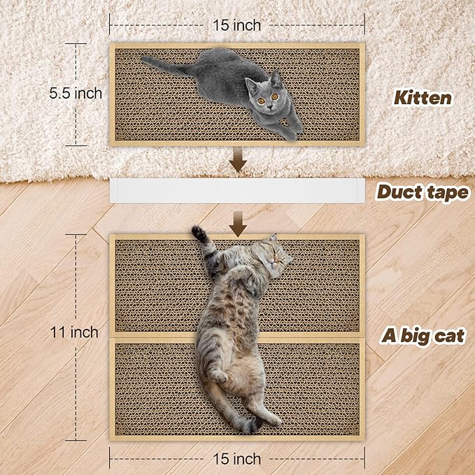 HappyFreeSX Splicing Cat Scratch Pad: Cat Scratchers - Image 3