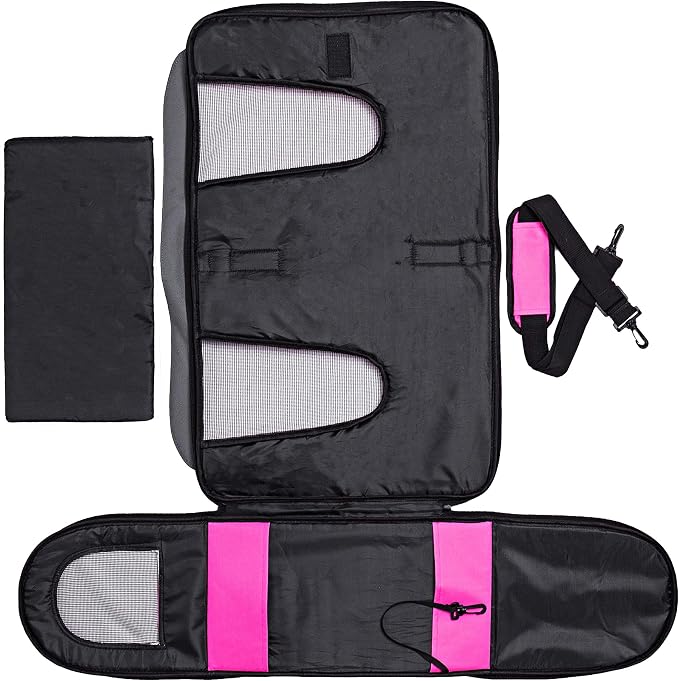 Pawer 18” x 11”x 11” Soft-Sided Foldable Airline Approved Pet Carrier - Image 2