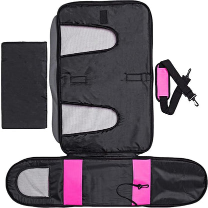 Pawer 18” x 11”x 11” Soft-Sided Foldable Airline Approved Pet Carrier - Image 2