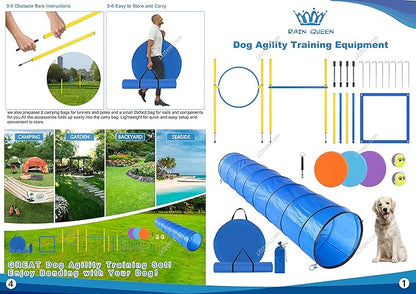RAIN QUEEN Dog Agility Course Backyard Set - Image 7