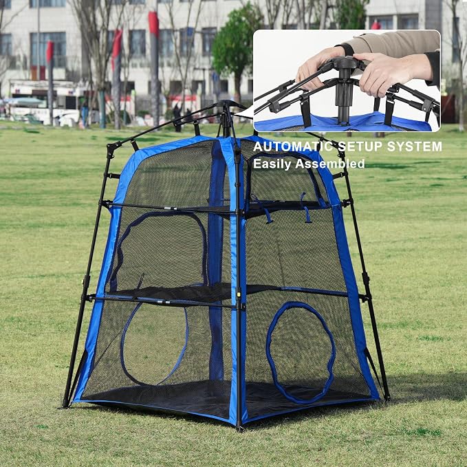 Cat Tower Tent, Outdoor Patio Cat Enclosures - Image 5