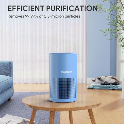 FULMINARE Air Purifiers for Home Bedroom H13 HEPA Air Purifier, 3 Speeds - Image 6