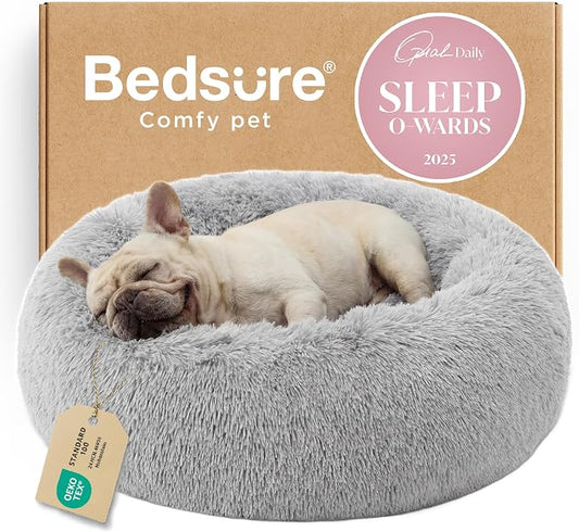 Bedsure Calming Dog Bed for Medium Dogs by BEDSURE