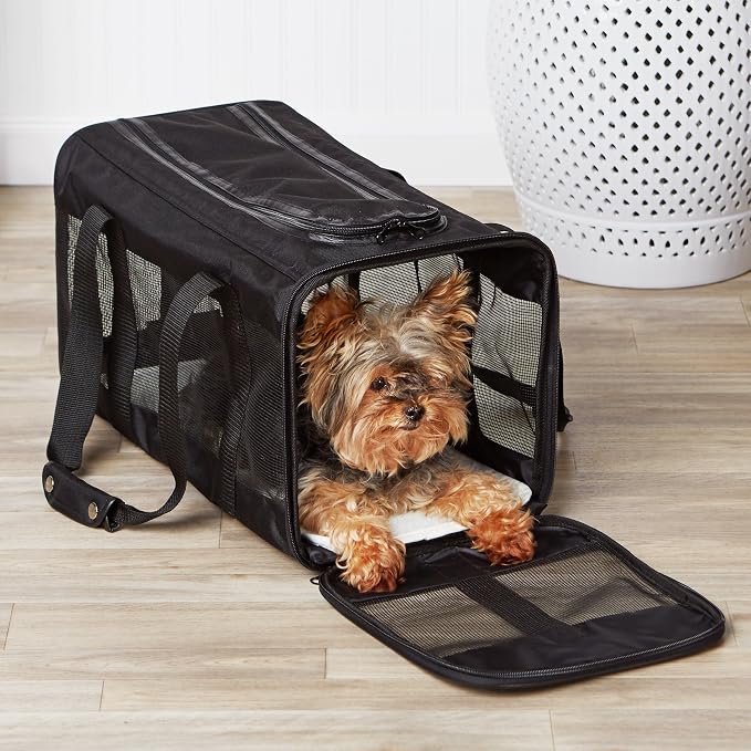 Amazon Basics Airline Approved Soft-Sided Mesh Pet Travel Carrier - Image 7