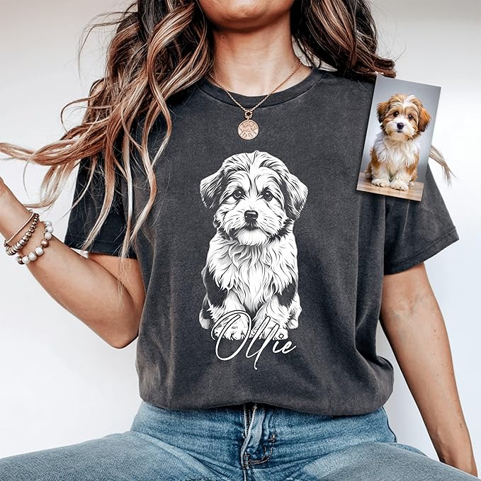 Custom Bootleg Rap Tee, Personalized Girlfriend Vintage Graphic T-Shirt - Image 3