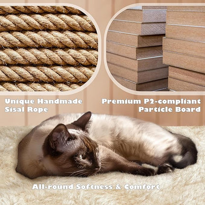 Yaheetech 54in Cat Tree Tower Condo Furniture Scratch Post - Image 7