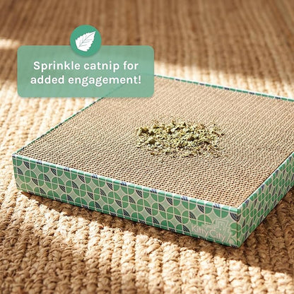 Kitty City Cat Scratcher Refill – 3-Pack Durable Corrugated Cardboard Scratch - Image 5