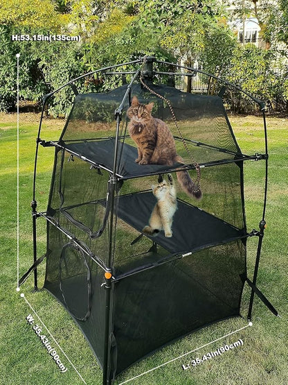 Portable Pop Up Pet Cat Tents Enclosures - Image 3