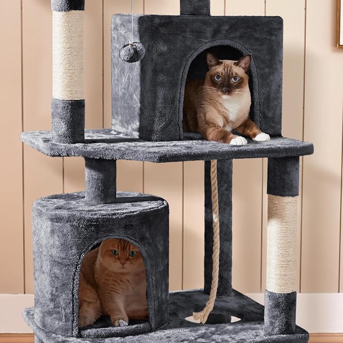 Yaheetech 70.5in Cat Tower - Image 5
