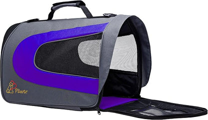 Pawer 18” x 11”x 11” Soft-Sided Foldable Airline Approved Pet Carrier - Image 7