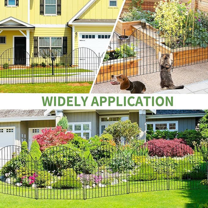 Decorative Metal Garden Fence - Image 5