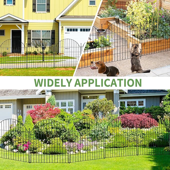 Decorative Metal Garden Fence - Image 4