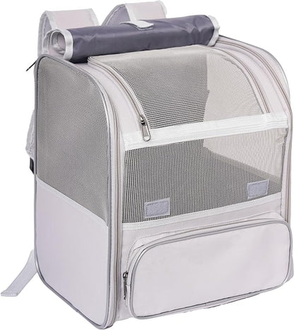 Pesen Cat Backpack Carrier, Breathable & Foldable Pet Carriers by Unknown