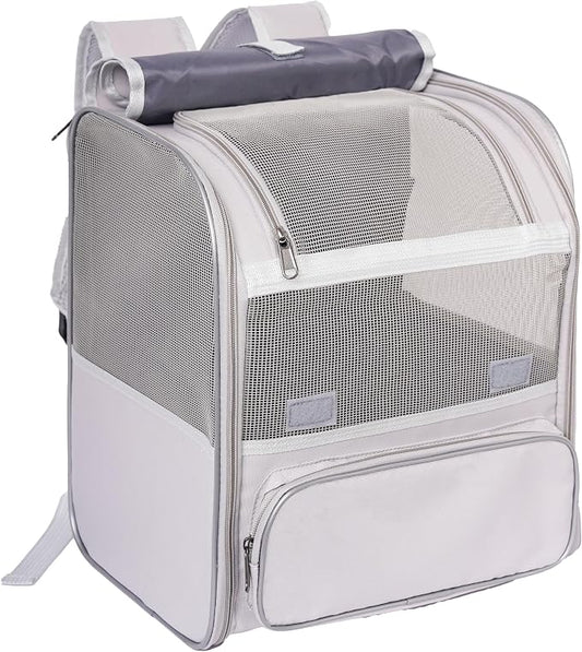 Pesen Cat Backpack Carrier, Breathable & Foldable Pet Carriers by Unknown