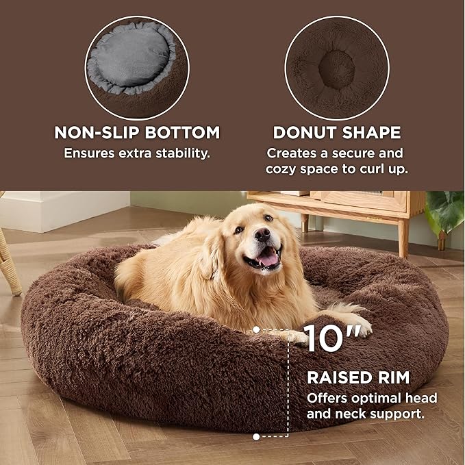 Bedsure Calming Dog Bed for Extra Large Dogs - Image 3