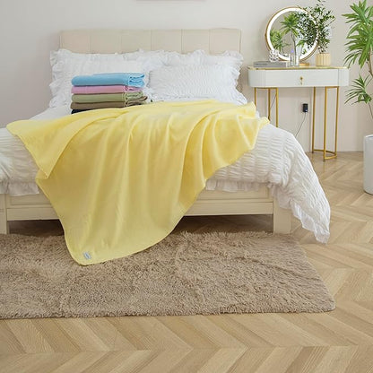 Fleece Throw Blankets Bulk Fleece Blankets Solid Wholesale Lightweight Warm Soft - Image 6