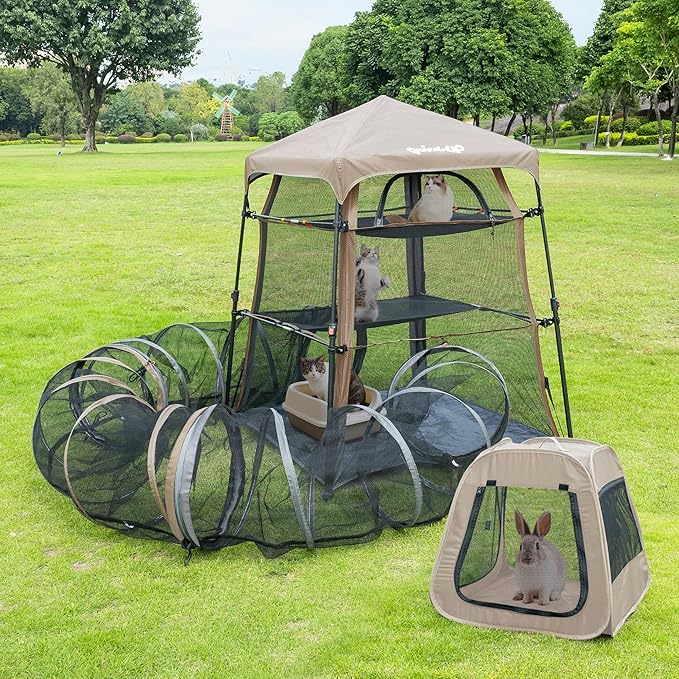 Cat Enclosure Kitten and Tower Tent - Image 5