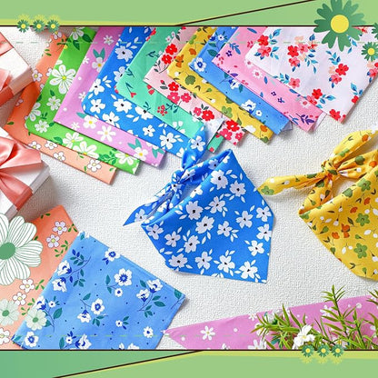 Weewooday 50 Pcs Spring Dog Bandanas Bulk - Image 5
