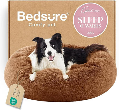 Bedsure Calming Dog Bed for Large Dogs by BEDSURE