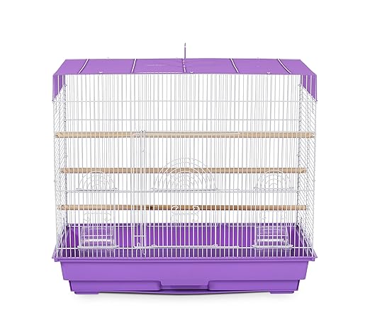 Prevue Pet Products SP1804-3 Flight Cage, Lilac/White - Image 2