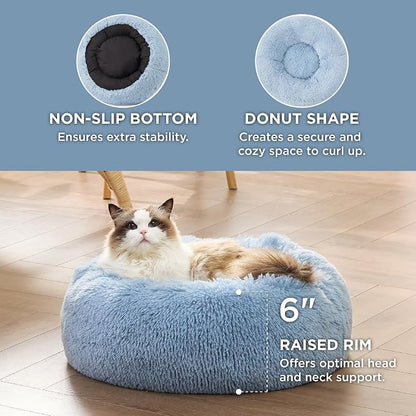 Bedsure Calming Cat Beds for Indoor Cats - Image 3