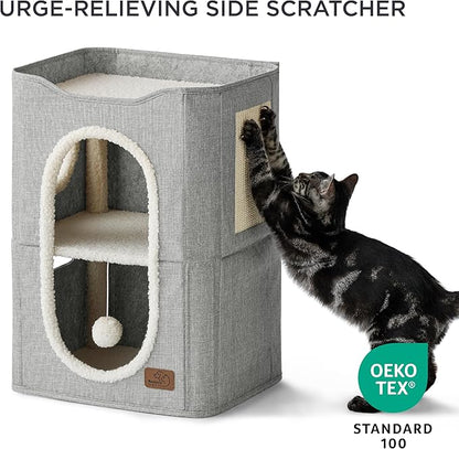 Bedsure 2 Story Cat House - Image 2