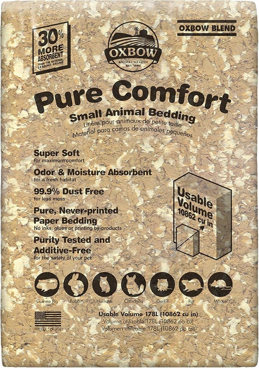 Oxbow Pure Comfort Bedding, & Guinea Pig Bedding, Bunny Supplies by OxbowAnimalHealth