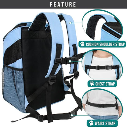 PetAmi Small Dogs and Cat Backpack Carrier, Airline Approved Pet Backpack - Image 5