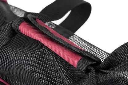 Pawer Soft-Sided Pet Carrier for Cat and Small Dog, Burgundy Color, Medium Size - Image 6