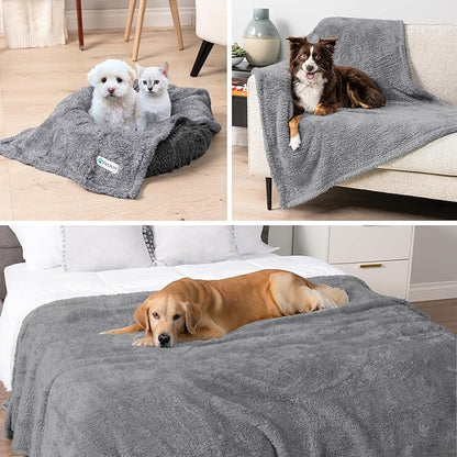PetAmi Fluffy Waterproof Dog Blanket - Image 6