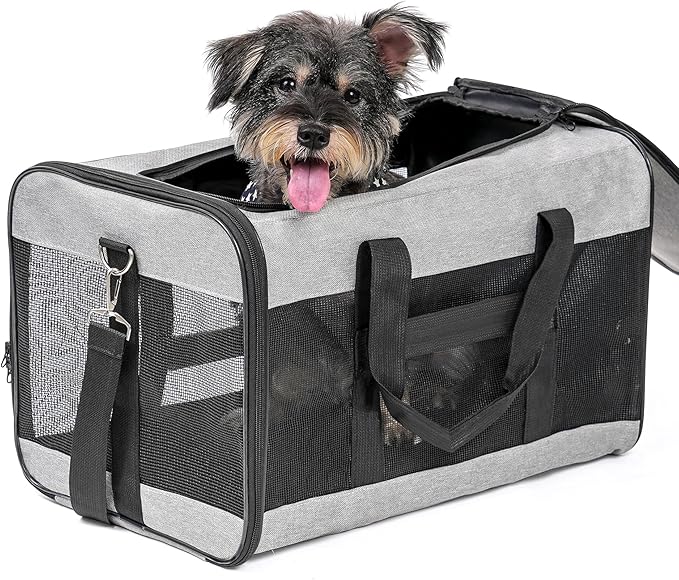 Dog Carrier Soft Sided, Large Cat Carrier by Conlun