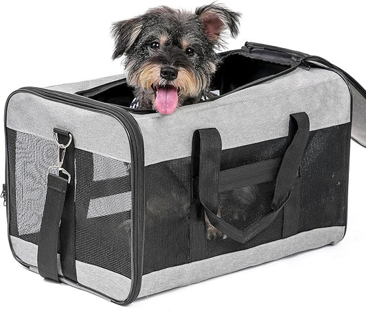 Dog Carrier Soft Sided, Large Cat Carrier by Conlun