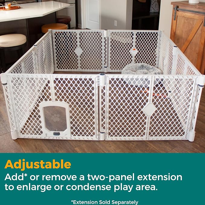 MyPet Petyard Passage: 5.5 Ft. Wide Customizable Folding Dog Playpen - Image 12