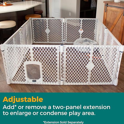 MyPet Petyard Passage: 5.5 Ft. Wide Customizable Folding Dog Playpen - Image 12