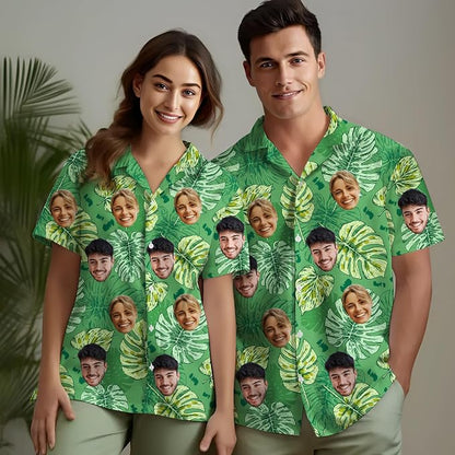 Custom Hawaiian Shirt with Face Photo Picture - Image 3