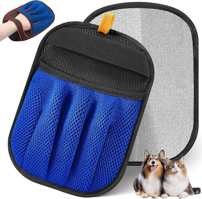 Pet Hair Removal Tool for Cats & Dogs, 2025 New Upgraded Electrostatic Gloves by Salhap