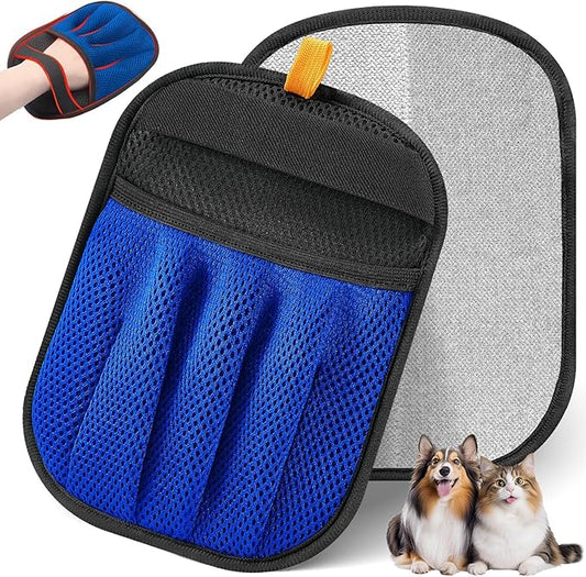 Pet Hair Removal Tool for Cats & Dogs, 2025 New Upgraded Electrostatic Gloves by Salhap