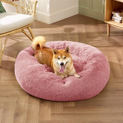 Bedsure Calming Dog Bed for Medium Dogs - Image 4