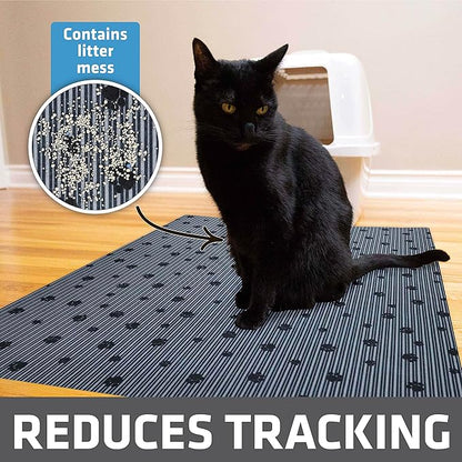 Drymate Cat Litter Box Mat, Litter Trapping Mat, Waterproof, Urine-Proof - Image 2