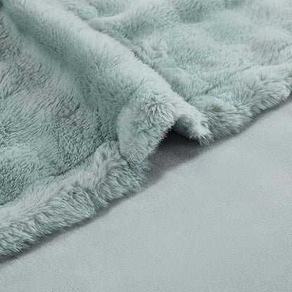 Modern Threads Water-Resistant Faux Rabbit Fur Pet Blanket - Image 7