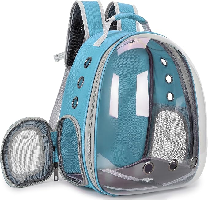 Cat Bubble Backpack Carrier for Small Medium Dogs Cats Carrying Bag, Airline - Image 3