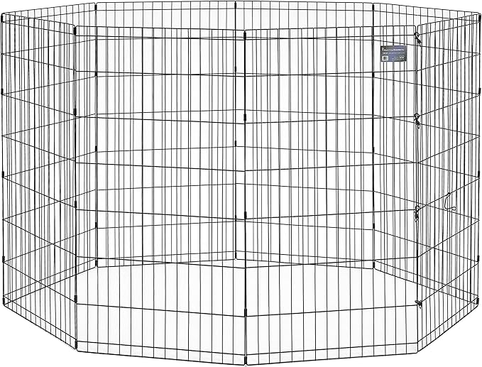 MidWest Homes for Pets Folding Metal Dog Exercise Pen, Indoor/Outdoor Playpen - Image 3