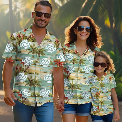 Custom Hawaiian Shirt with Face Photo Picture - Image 3