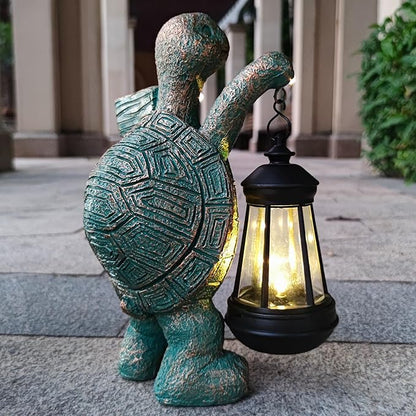 Turtle Garden Statue Outdoor Décor - Image 2