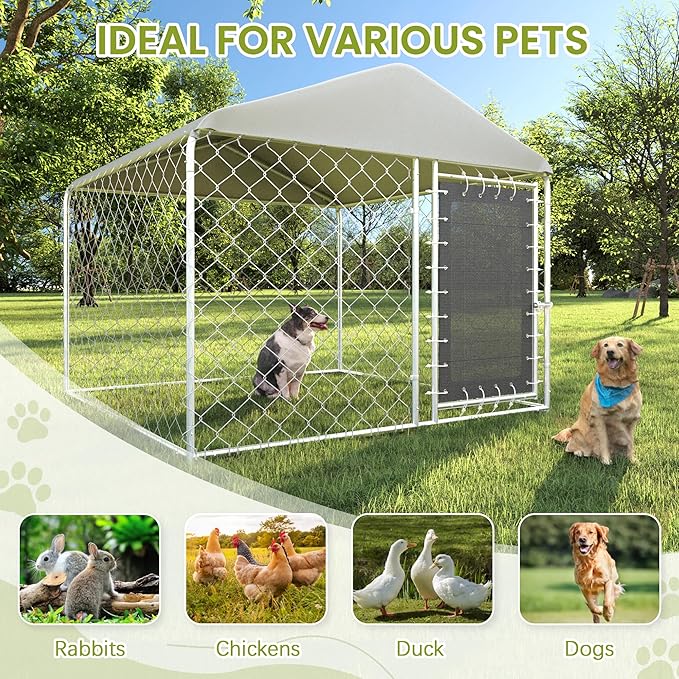 6FT x 6FT Outdoor Dog Kennel - Image 7